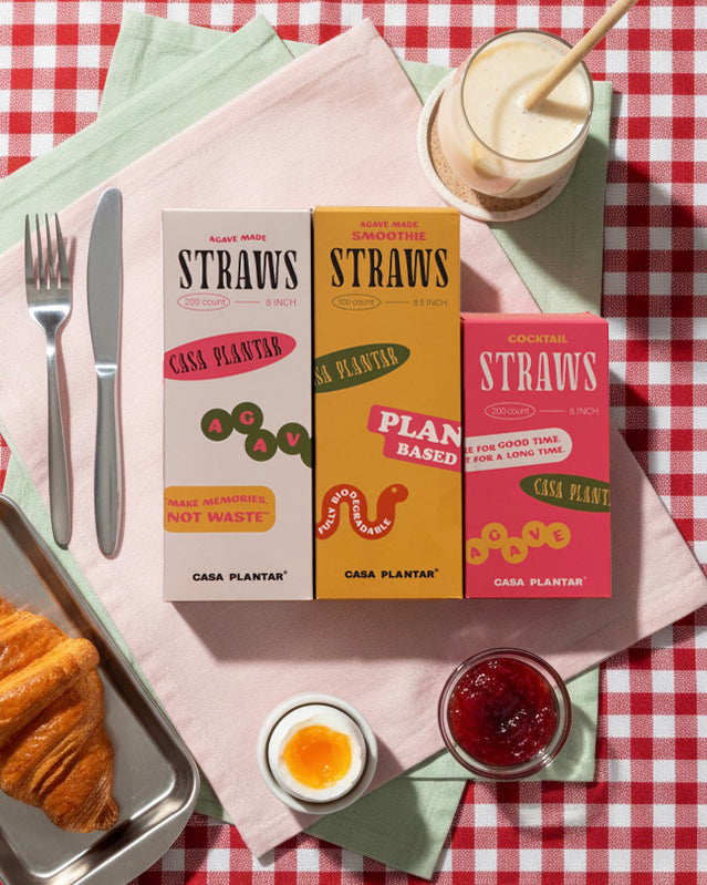 RETAIL STRAWS - CASA PLANTAR